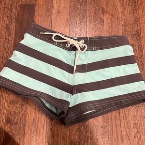 GREENLINES SWIM SHORTS girls #1386, size 12